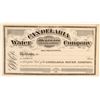 Image 1 : Candelaria Water Company Stock Certificate  (91837)