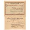 Image 1 : Goldfield Midnight-Pawnee Mining Co. Stock Pair  (102204)