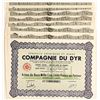 Image 1 : Compagnie Du Dyr Mining Bond Certificates  (81805)
