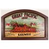Image 1 : Great Pacific Railways Decorative Wood Sign  (91519)