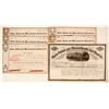 Image 1 : Rhode Island and Massachusetts Railroad Company Stock Certificates  (81049)