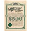 Image 1 : Metropolitan Cross-Town Railway Co. bond  (101376)