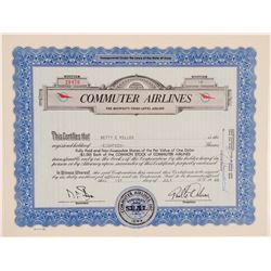 Commuter Airlines Stock  (102291)