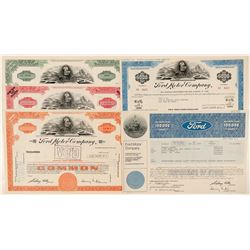 Ford Motor Company Stocks and Funds  (91986)