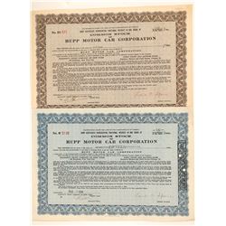 Hupp Motor Car ( Hupmobile) Stocks  (91670)