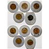Image 1 : Five Encased Cents  (85465)
