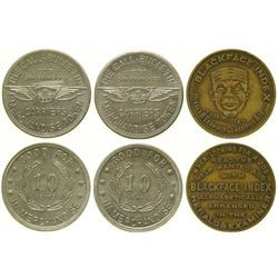 Newspaper Tokens  (101695)
