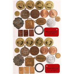 Seventeen piece token collection  (102819)