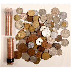 Foreign Coins / About 192 items  (102106)