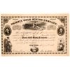 Image 1 : Phoenix Gold Mining Company Stock Certificate--Grass Valley Gold Rush Era! (102211)