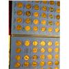 Image 1 : 1941 Number 2 Penny Collection with some Canadian Cents 88 Total Coins in Book