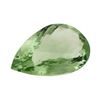 Image 1 : 29.71 ct. Natural Pear Cut Green Amethyst