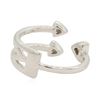 Image 4 : 0.18 ctw Diamond Ring - 18KT White Gold