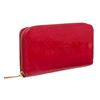 Image 3 : Louis Vuitton Red Vernis Monogram Zippy Wallet