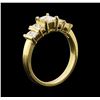 Image 4 : 1.08 ctw Diamond Ring - 14KT Yellow Gold