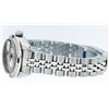Image 4 : Rolex Ladies Stainless Steel Yellow MOP Diamond & Emerald Datejust Wristwatch