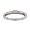 Image 3 : 0.2 ctw Diamond Ring - 14KT White Gold