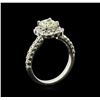 Image 3 : 1.64 ctw Diamond Ring - 14KT White Gold