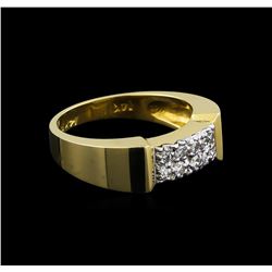 0.53 ctw Diamond Ring - 14KT Yellow Gold