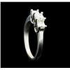 Image 4 : 1.00 ctw Diamond Ring - Platinum