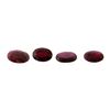 Image 1 : 4.37 ctw. Natural Oval Cut Ruby Parcel of Four