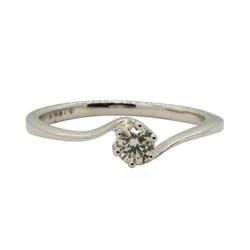 0.25 ctw Diamond Ring - 18KT White Gold