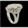 Image 4 : 1.48 ctw Diamond Ring - 18KT White Gold