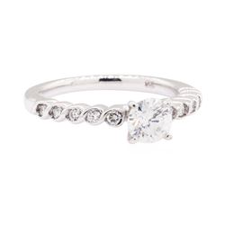 0.76 ctw Diamond Ring - 14KT White Gold