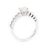 Image 4 : 0.76 ctw Diamond Ring - 14KT White Gold