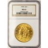 Image 1 : 1904 $20 Liberty Head Double Eagle Gold Coin NGC MS63