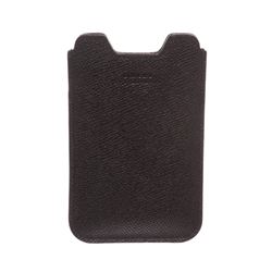 Bally Black Leather Accessory Case