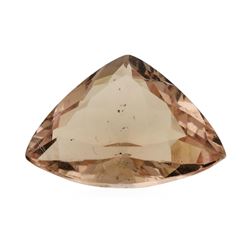 3.51 ct. Natural Trilliant Cut Morganite