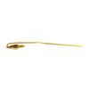 Image 2 : 0.15 ctw Peridot Stick Pin - 14KT Yellow and White Gold