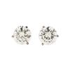 Image 1 : 4.14 ctw Diamond Earrings - 14KT White Gold