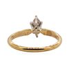Image 3 : 0.40 ctw Diamond Solitaire Ring - 14KT Yellow Gold