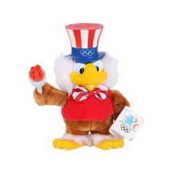 Applause 1984 USA Olympics LA Stuffed Sam the American Eagle Plush Toy with Tags