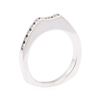 Image 4 : 0.26 ctw Diamond Channel Ring - 14KT White Gold