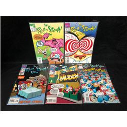 THE REN & STIMPY SHOW COMIC BOOK LOT (MARVEL COMICS)