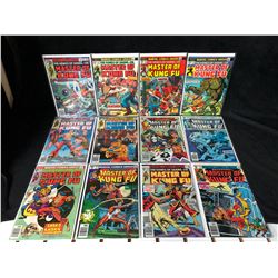 MASTER OF KUNG FU COMIC BOOK LOT (MARVEL COMICS)