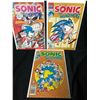 Image 1 : SONIC THE HEDGEHOG COMIC BOOK LOT (ARCHIE ADVENTURE SERIES)