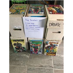 HUGE COMIC BOOK LOT (6 SHORT BOXES/ ALL BAGGED & BOARDED)