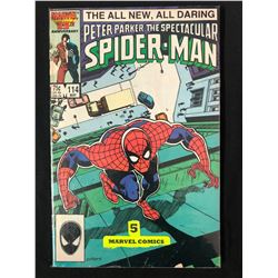 PETER PARKER THE SPECTACULAR SPIDER-MAN #114 (MARVEL COMICS)