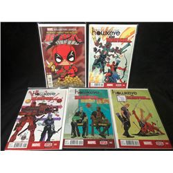 HAWKEYE VS DEADPOOL COMIC BOOK LOT (MARVEL COMICS)