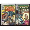 Image 1 : KING CONAN COMIC BOOK LOT #1/ #2 (MARVEL COMICS)