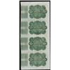 Image 2 : Uncut Sheet of (4) State of Louisiana Baby Bond Obsolete Notes