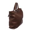 Image 4 : Prada Brown Pebbled Leather Tote Satchel Bag