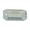 Image 1 : 7.65 ct. Natural Emerald Cut Aquamarine