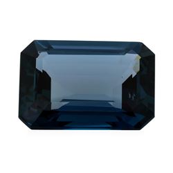 29.56 ct. Natural Emerald Cut London Blue Topaz