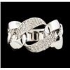 Image 2 : 0.33 ctw Diamond Ring - 14KT White Gold