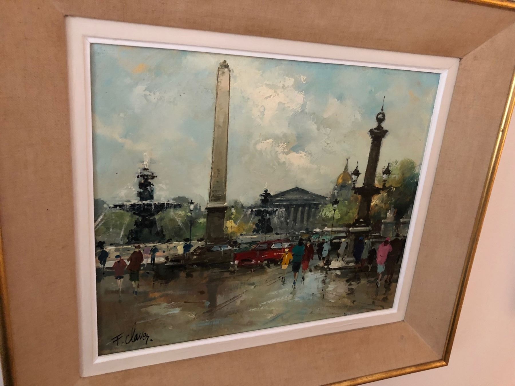 Fernand Claver Oil Painting